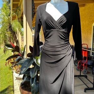 Ralph Lauren Black Long Sleeve Dress